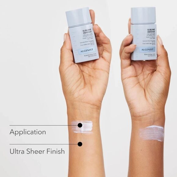 NEW Algenist Sublime Defense Ultra Lightweight UV Defense Fluid 1oz, Set of 2 - Picture 2 of 7